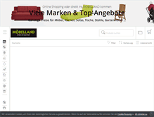 Tablet Screenshot of moebelshopping.com